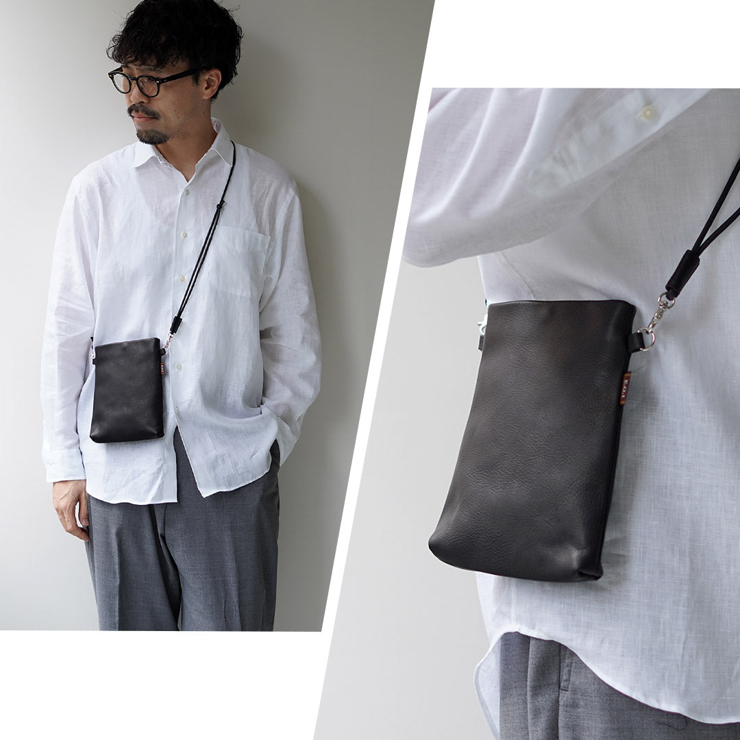 MR.OLIVE（ミスターオリーブ） タイニー サコッシュ インパーマレザー