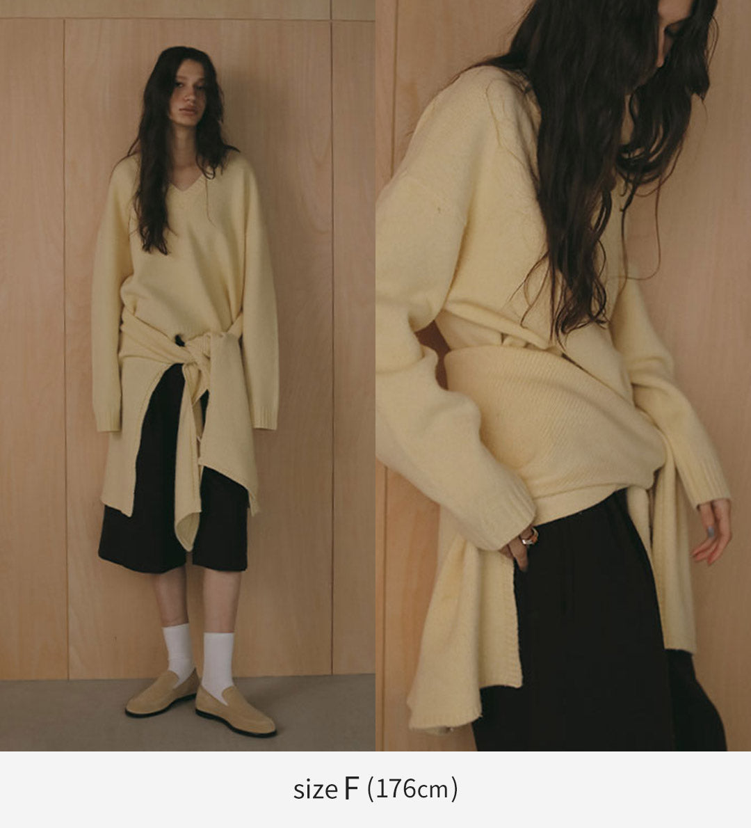 ETRE TOKYO（エトレトウキョウ） レイヤードニットラップスカート