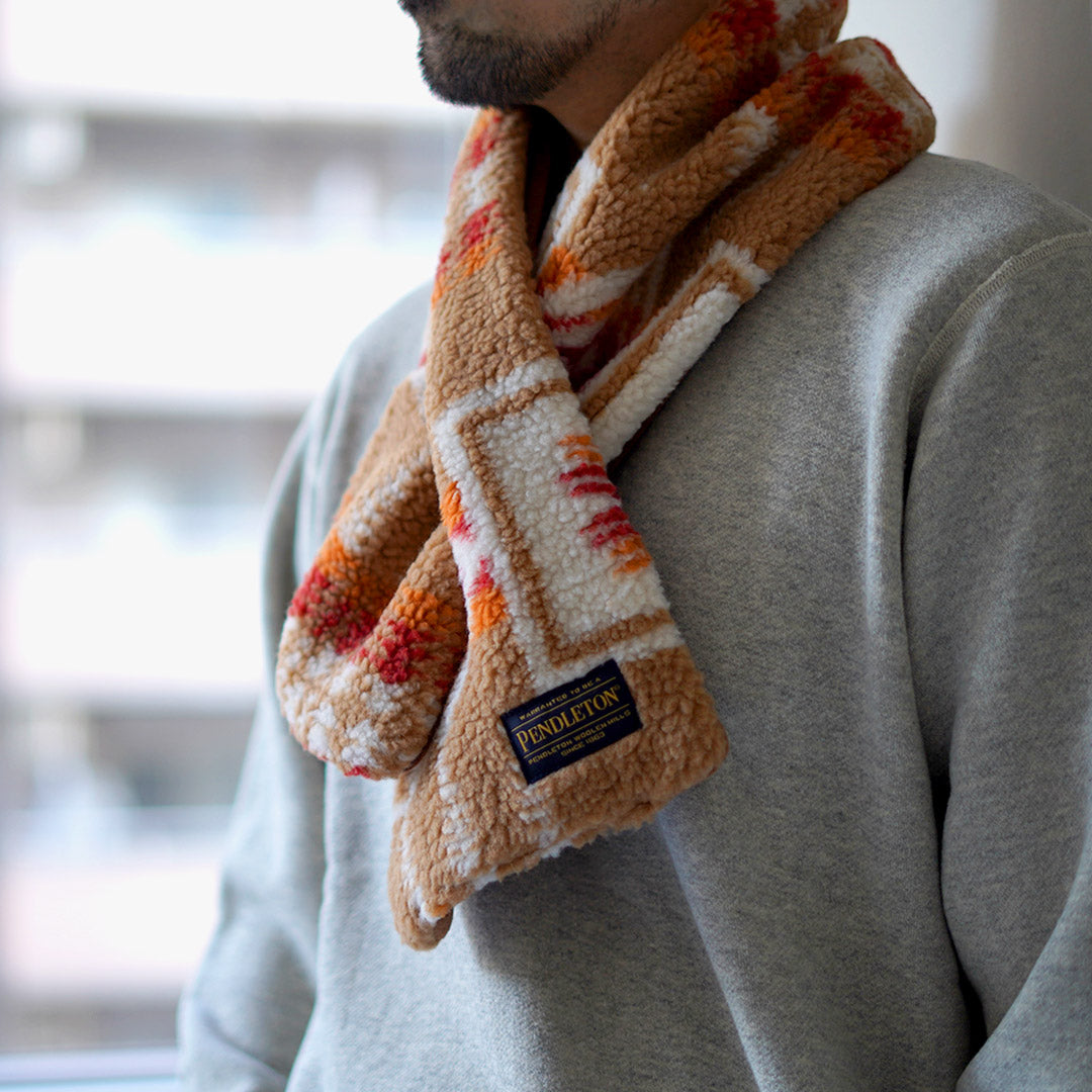 PENDLETON（ペンドルトン） ボア マフラー / メンズ レディース ネック