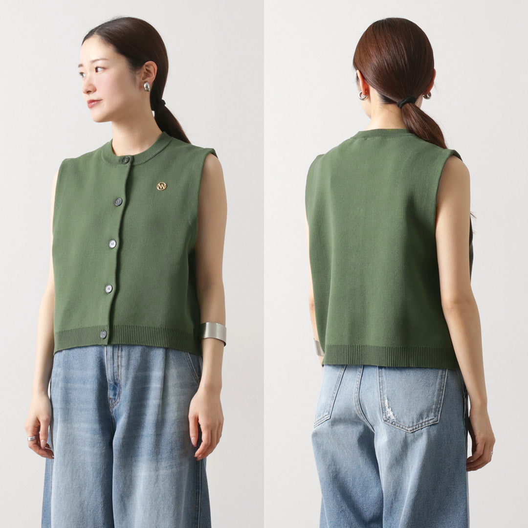 YENN（イェン） ダブルフェイス ニットベスト｜ROCOCO ONLINE STORE