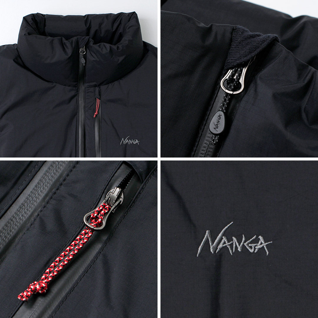 NANGA（ナンガ） オーロラテックス スタンドカラー ダウンベスト