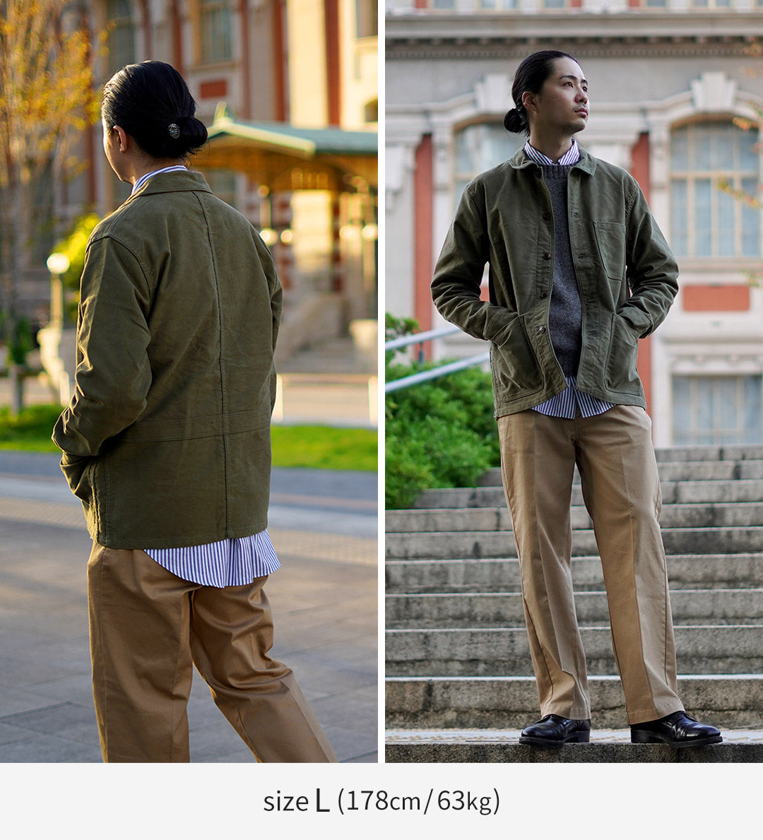 FOB FACTORY（FOBファクトリー） F2373 フレンチ モールスキン