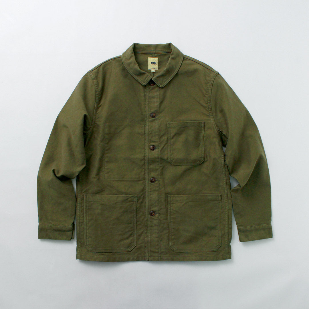 FOB FACTORY（FOBファクトリー） F2373 フレンチ モールスキン