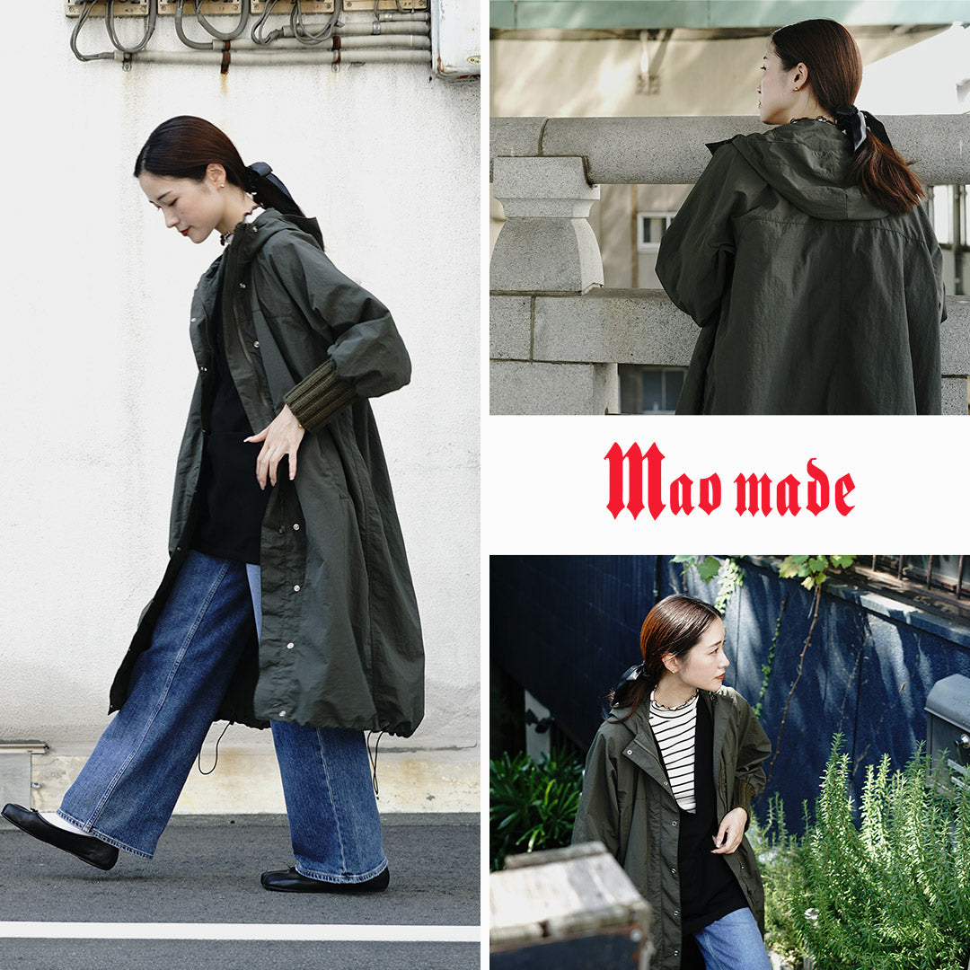 MAO MADE（マオメイド） ヴィンテージウェザー ニットリブ オーバー