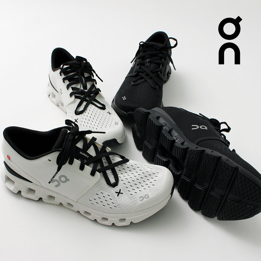 ON（オン） クラウド X 4 / メンズ スニーカー シューズ 靴 軽量 THE