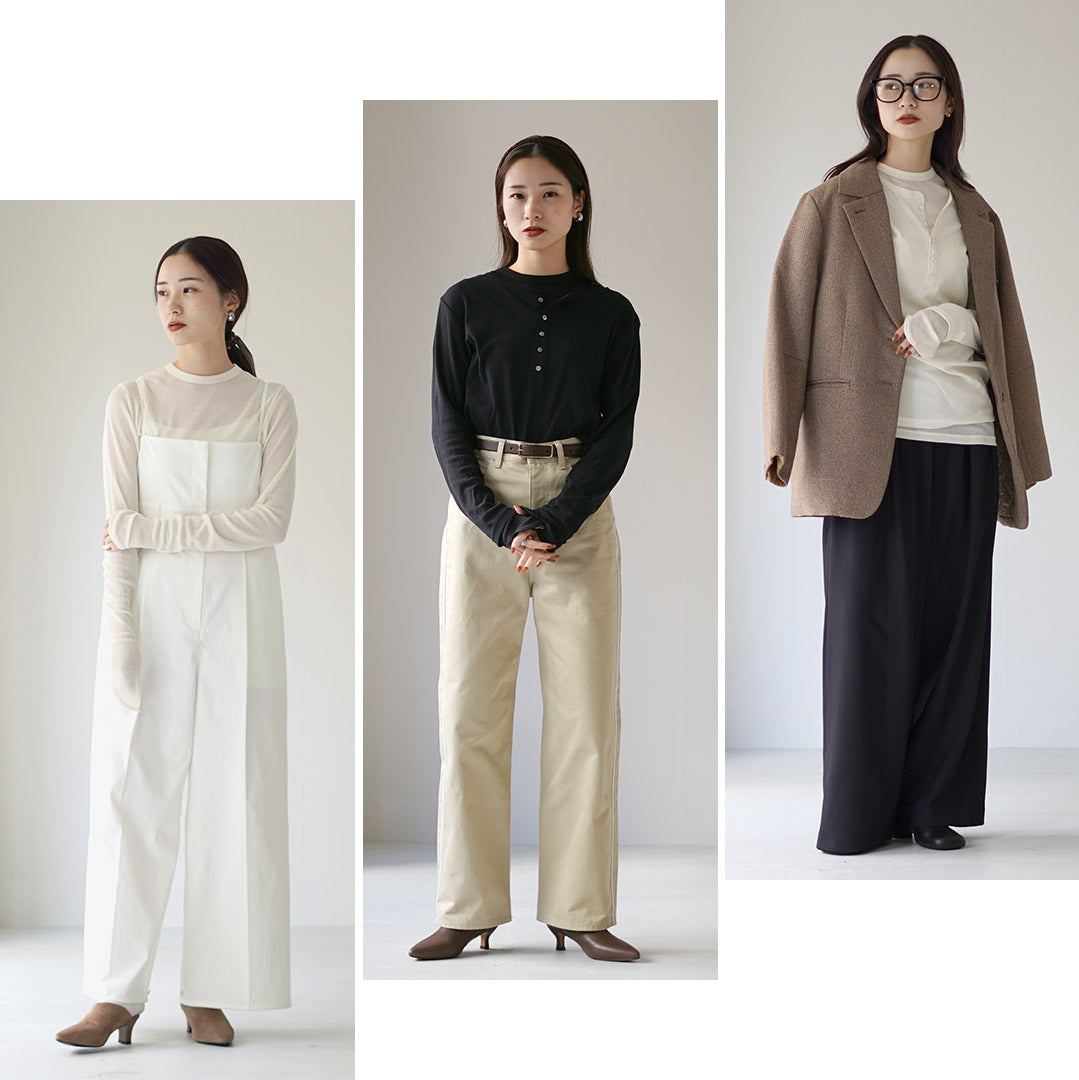 ETRE TOKYO（エトレトウキョウ） ヘンリーネックレイヤードセットロン