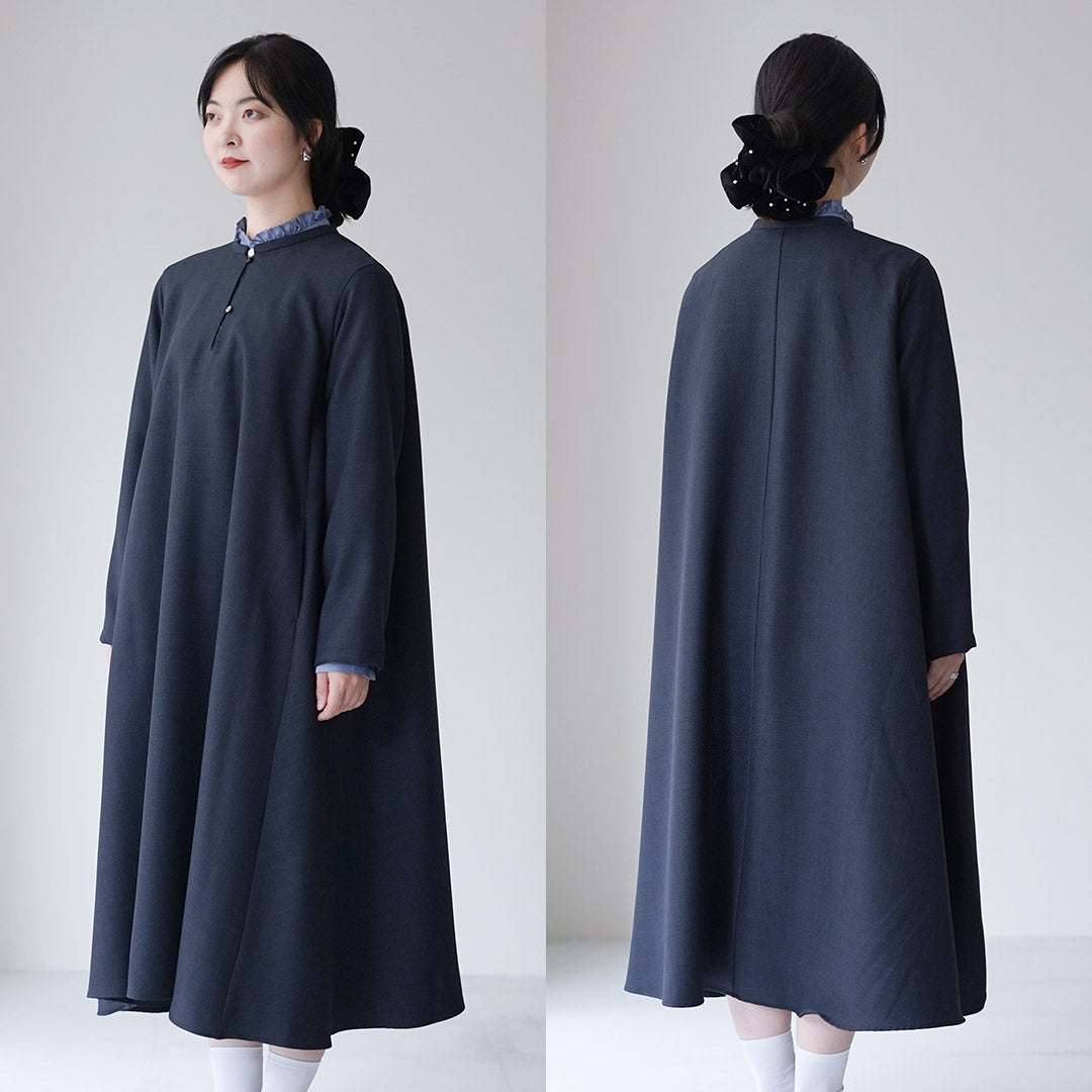 MIDIUMI（ミディウミ） プレンティ スキッパー ワンピース / ロング