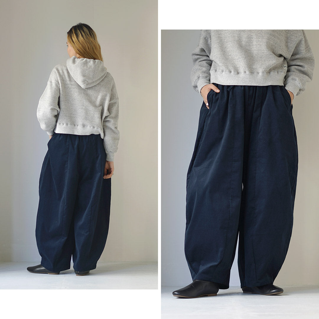 MIDIUMI（ミディウミ） コーデュロイ コクーンパンツ / レディース