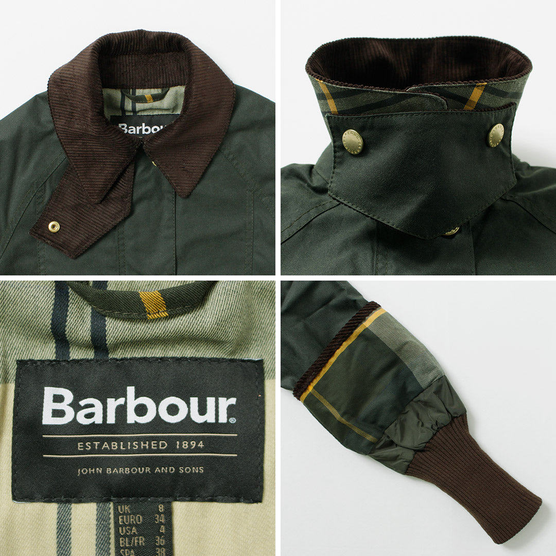 Barbour バブアー BELSAY WAX 中綿ワックスジャケット Barbour