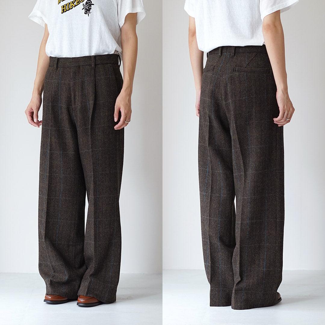 SHINZONE（シンゾーン） ウール セミ フレア パンツ 25AMSPA09