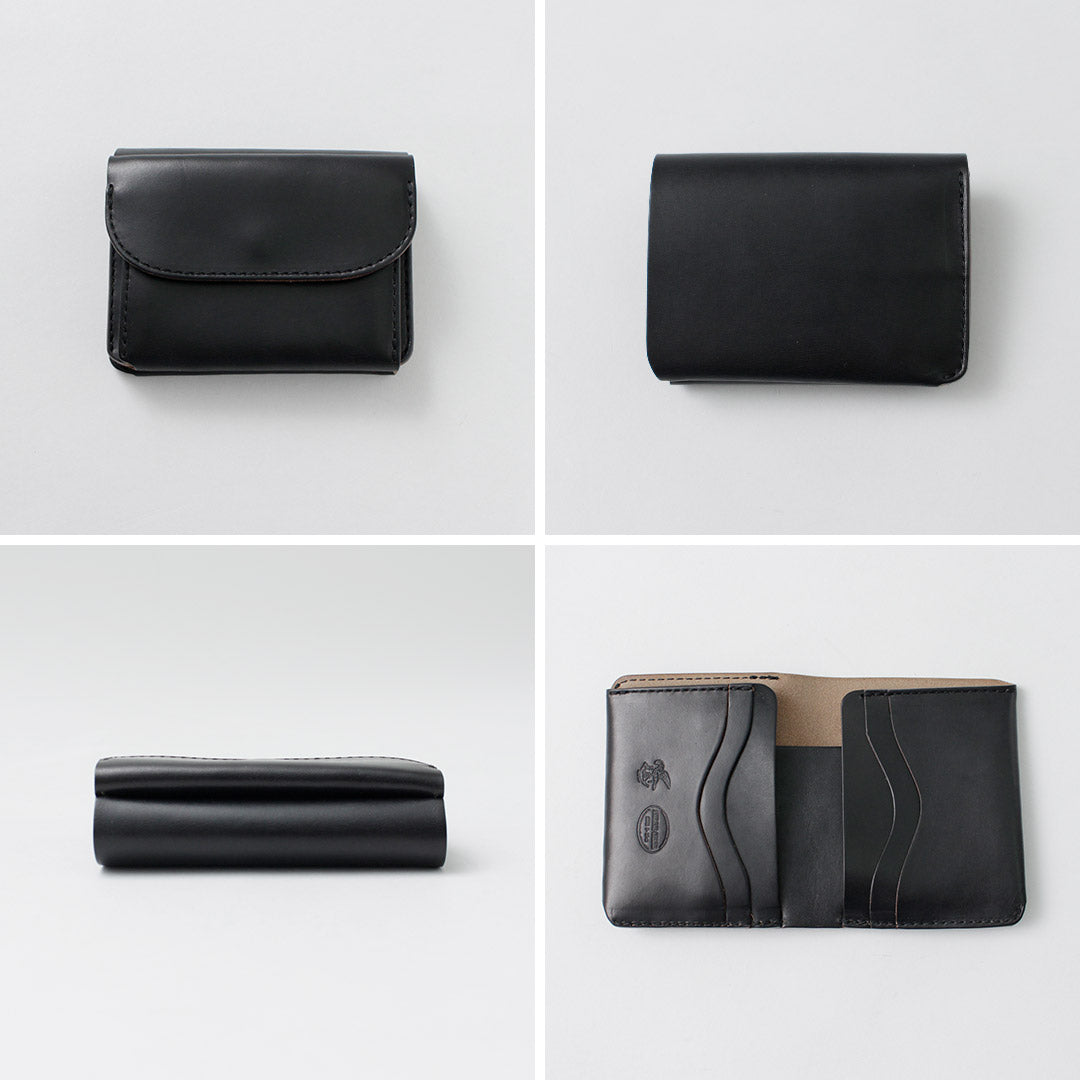 MR.OLIVE（ミスターオリーブ） ミニウォレット ホーウィン クロム