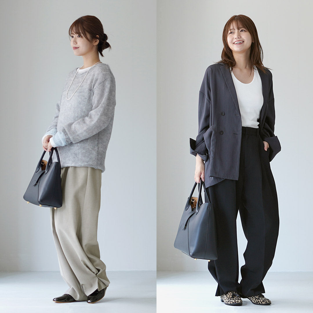 ETRE TOKYO（エトレトウキョウ） サイドヘムタックパンツ 1225420044-0