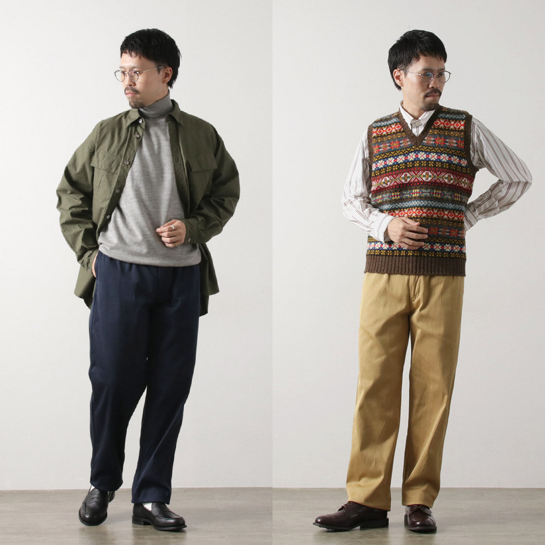 FOB FACTORY（F.O.Bファクトリー） F0535 クラシックトラウザー