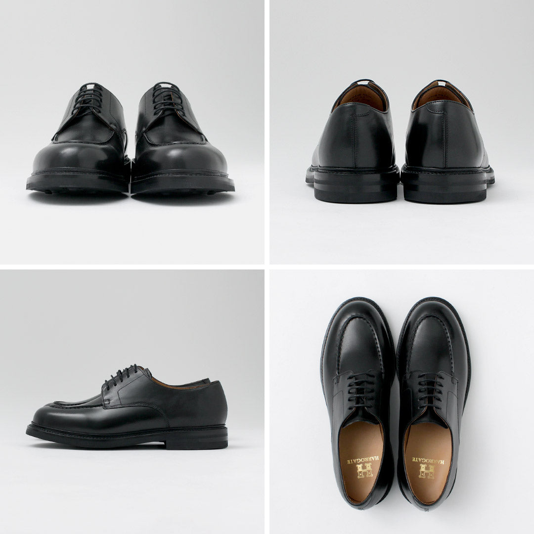 HARROGATE（ハロゲイト） Uチップ レザーシューズ / 革靴 レザー