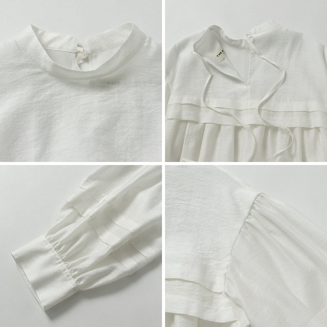 SHINZONE（シンゾーン） シアー タック ブラウス 26SMSBL03 日本製