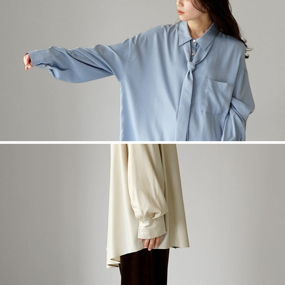 ETRE TOKYO（エトレトウキョウ） キュプラネクタイオーバーサイズ