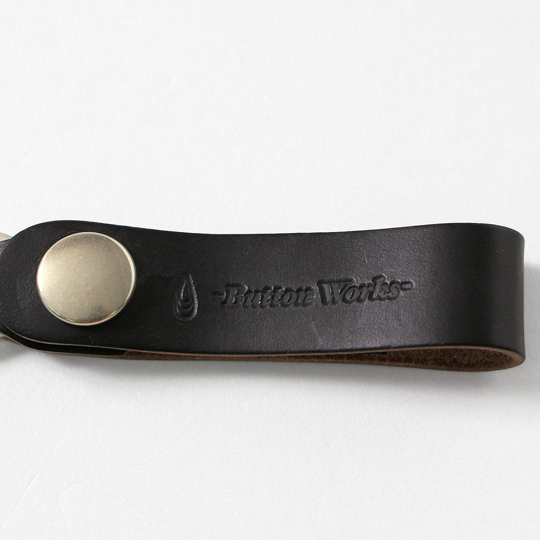 BUTTON WORKS（ボタンワークス） クロムエクセル レザーキーホルダー