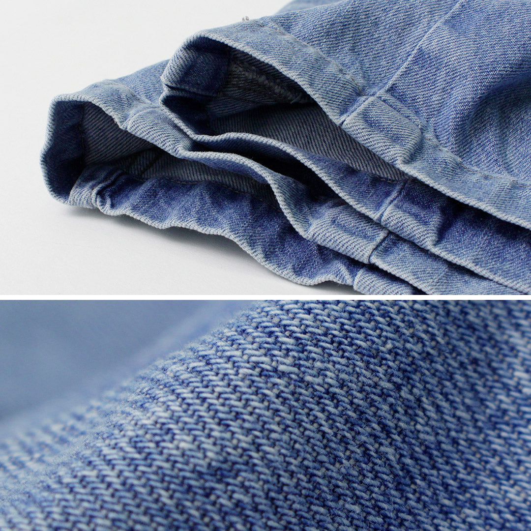 HARVESTY（ハーベスティ） サーカスパンツ 10oz デニム ライトブルー