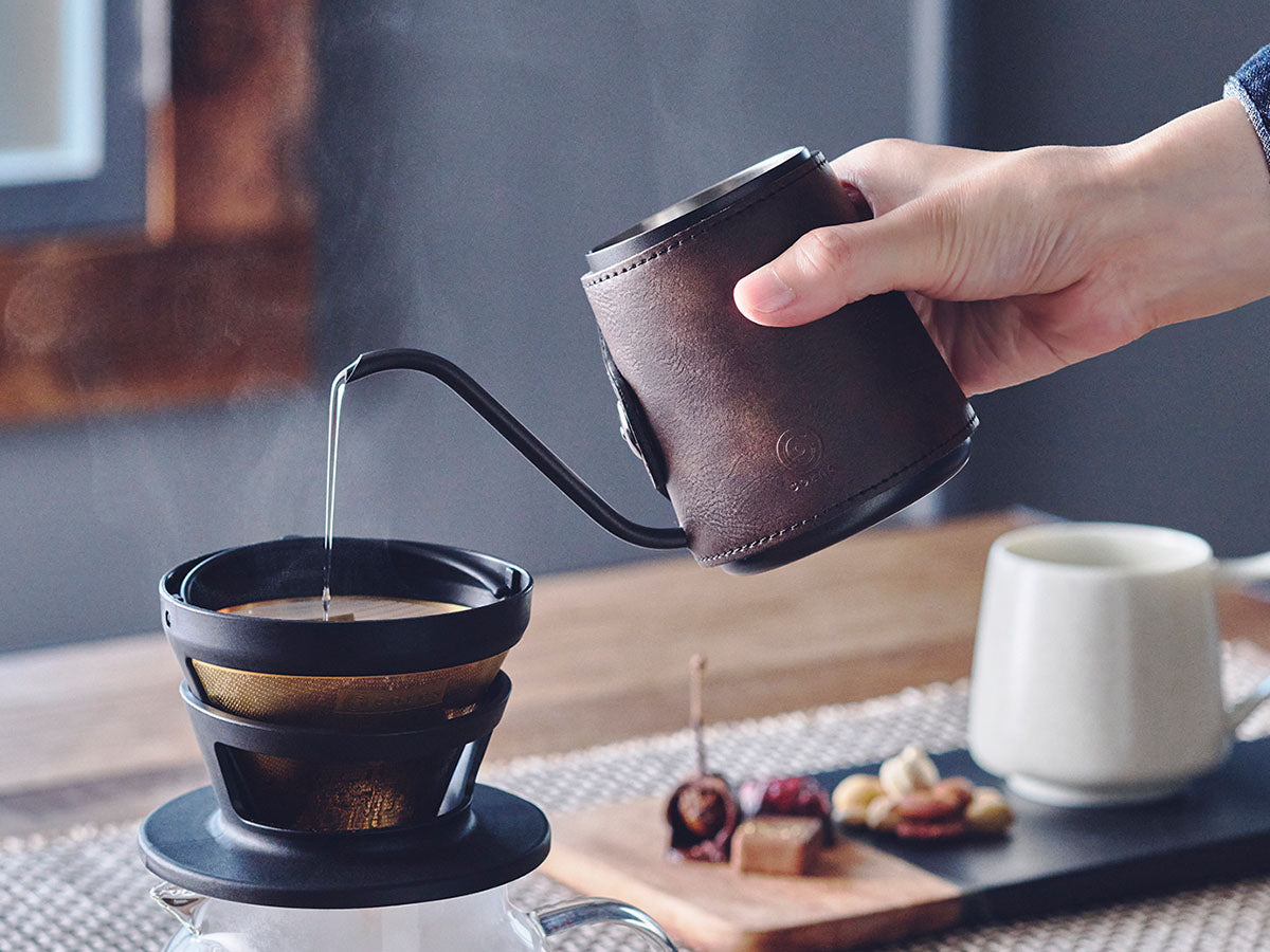 おうちカフェ】 金山焼 コーヒードリッパー＆ポット・コーヒーカップ2