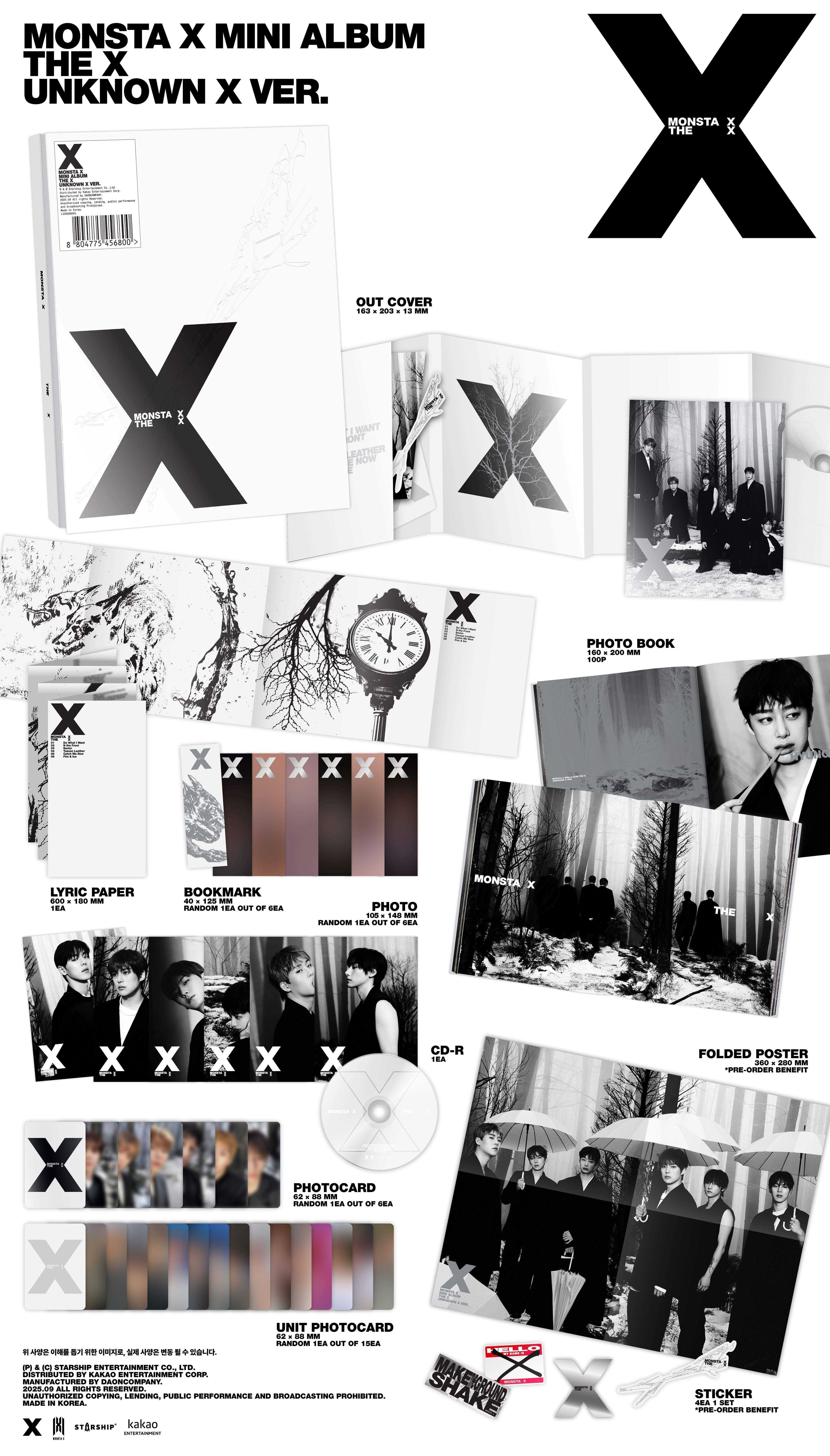 Monsta X - 11TH MINI ALBUM 'Shape of Love' [Random Version