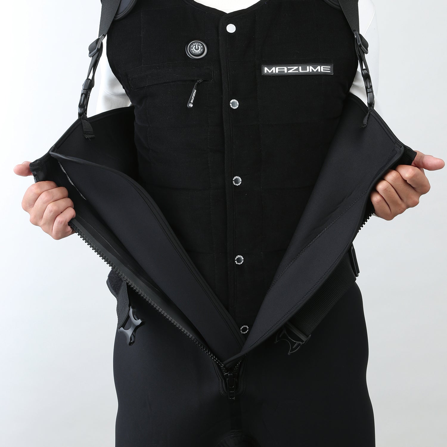 mazume タイドマニアフルオープンネオプレーンウェーダー MZBF-816