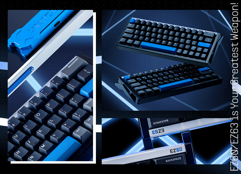 iQunix（アイキューニックス） EZ60 磁気キーボード ラピッドトリガー