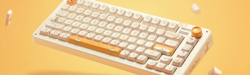 iQunix x 星の王子さま ZX75 メカニカルキーボード 有線 無線 US配列