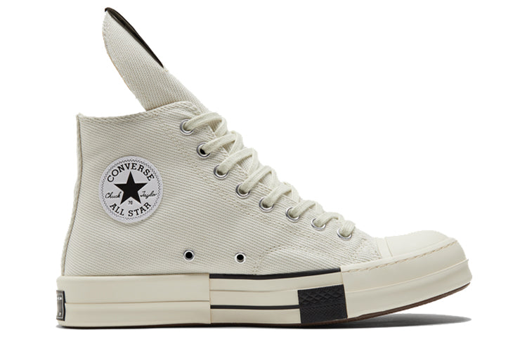 Converse Rick Owens x DRKSHDW DRKSTAR Chuck 70 High 'Egret' 172346C