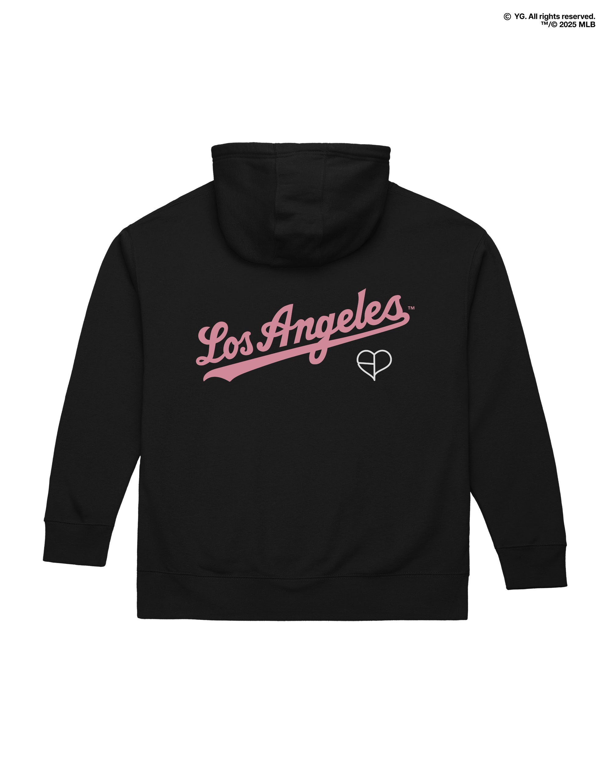 BLACKPINK | M&N X BLACKPINK DODGERS HOODIE - BLACK | Hoodies