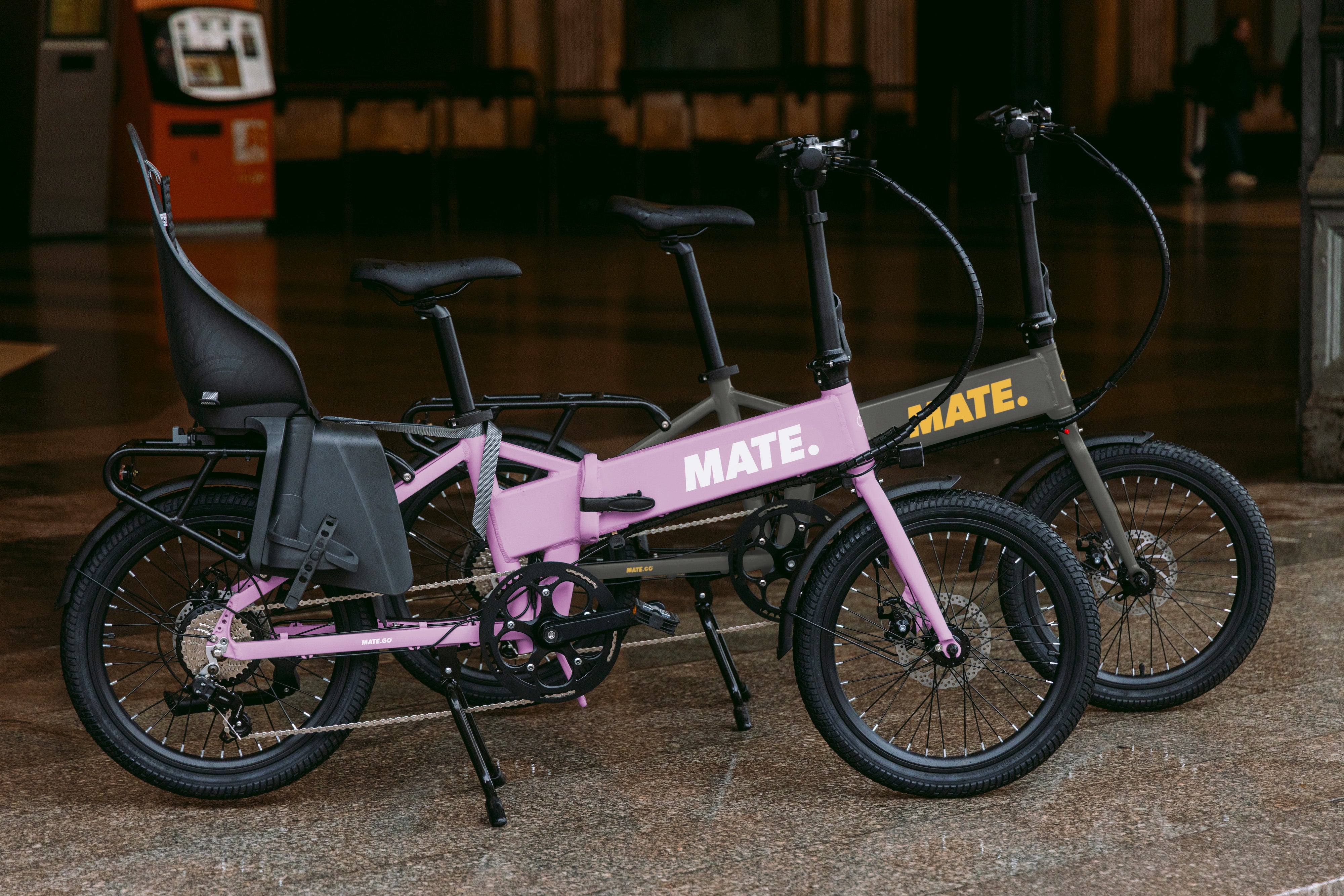 予約販売をスタート｜MATE GO+ ブランド初のチャイルドシート搭載可能