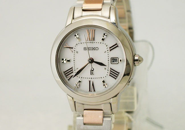 SEIKO セイコー 腕時計 ルキア ソーラー電波 レディーダイヤ SSQW037