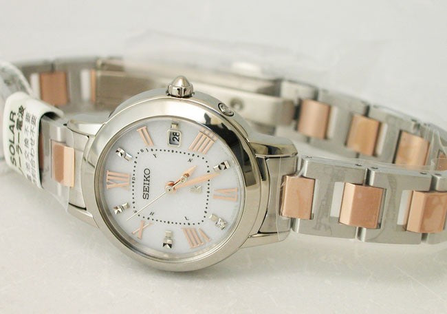 SEIKO セイコー 腕時計 ルキア ソーラー電波 レディーダイヤ SSQW037