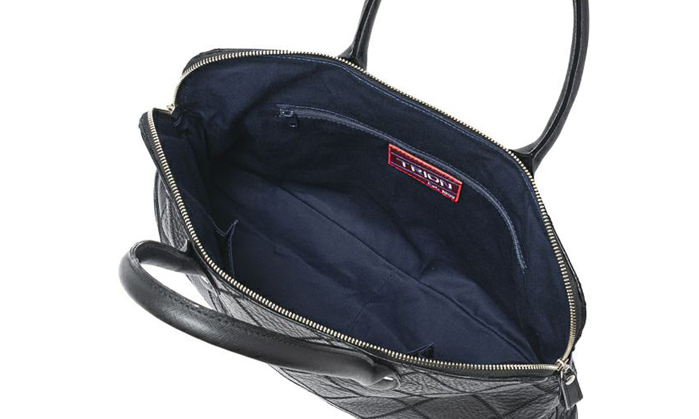 TRION トライオン トートバッグ PANEL ボストントート（シボ革