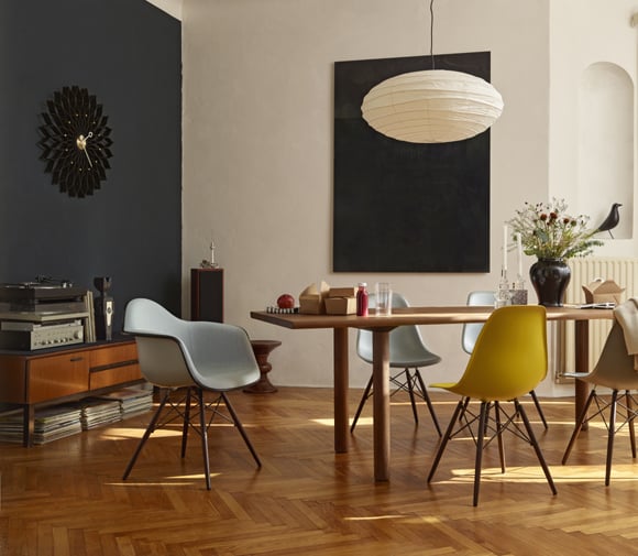 Sunflower Clock ブラックアッシュ/ブラス Φ750mm - YAMAGIWA OnlineStore