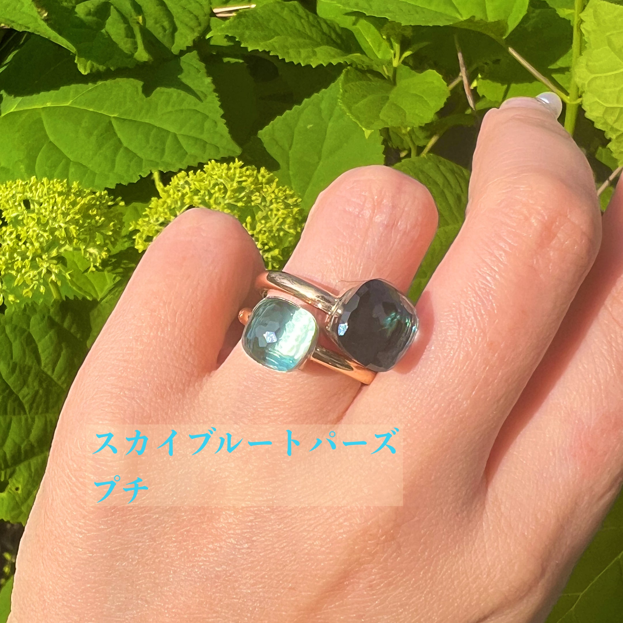 ポメラート】名品ヌードリング💍人気のロンドンブルートパーズにどの