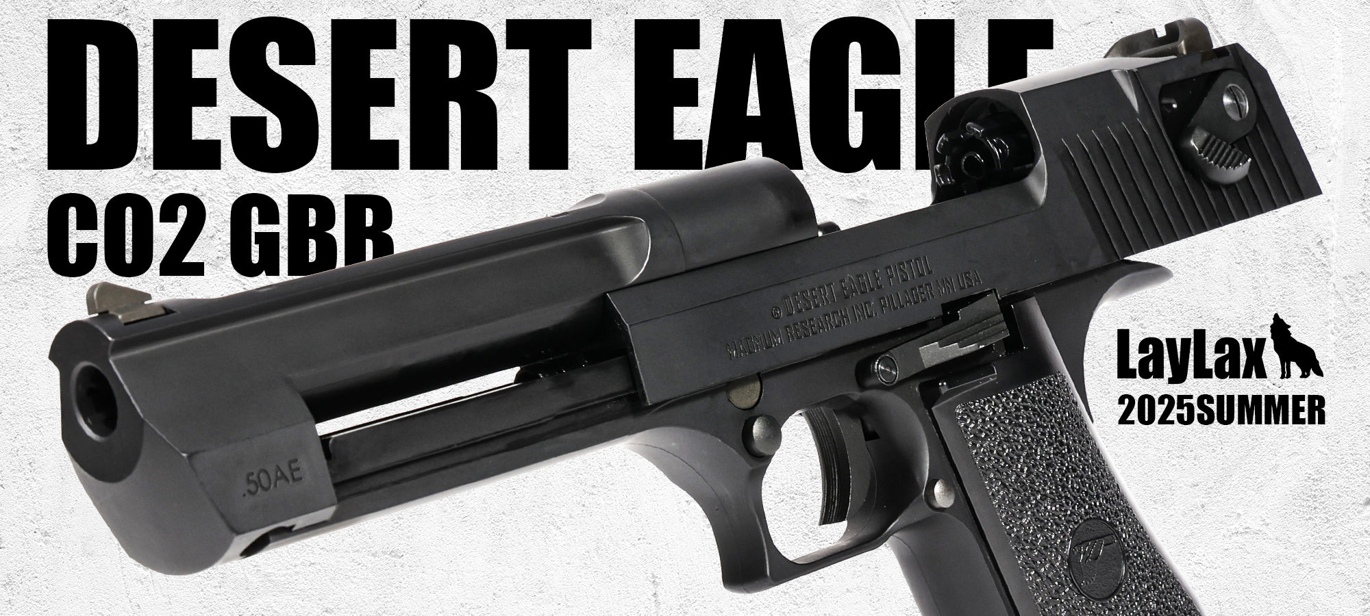 2025年夏発売予定】圧倒的な反動！CO2ガスブローバックガン「デザート