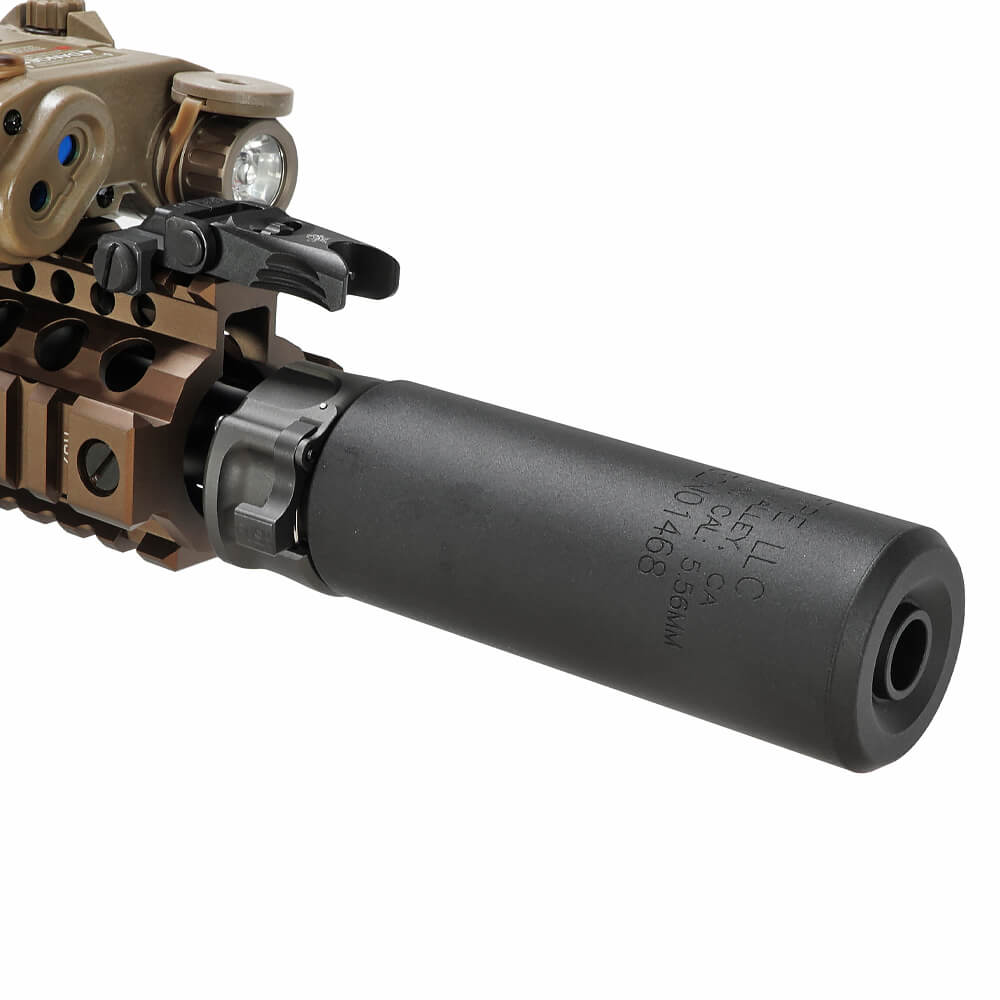 Angry Gun 製 】 14mm 逆ネジ 対応 SF SOCOM556-MINI サプレッサー