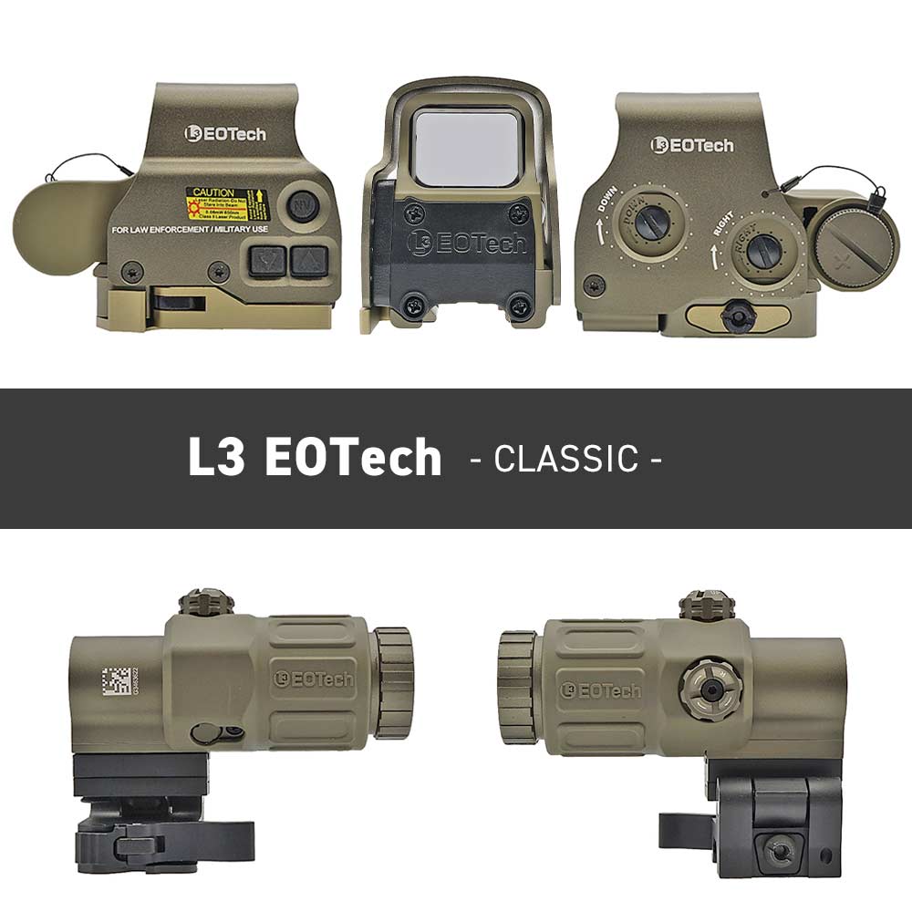 Evolution Gear 製 】 EOTech EXPS3-0 Holosight & G33 Magnifier