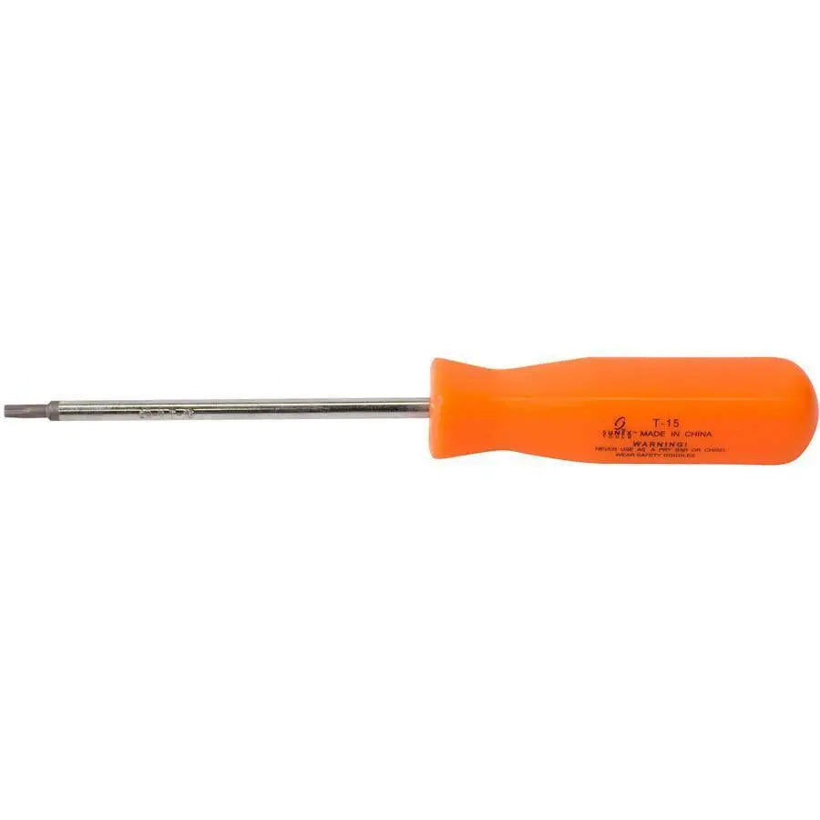 Sunex T15 Screwdriver-Neon Orange Hand Tools – All Tire Supply