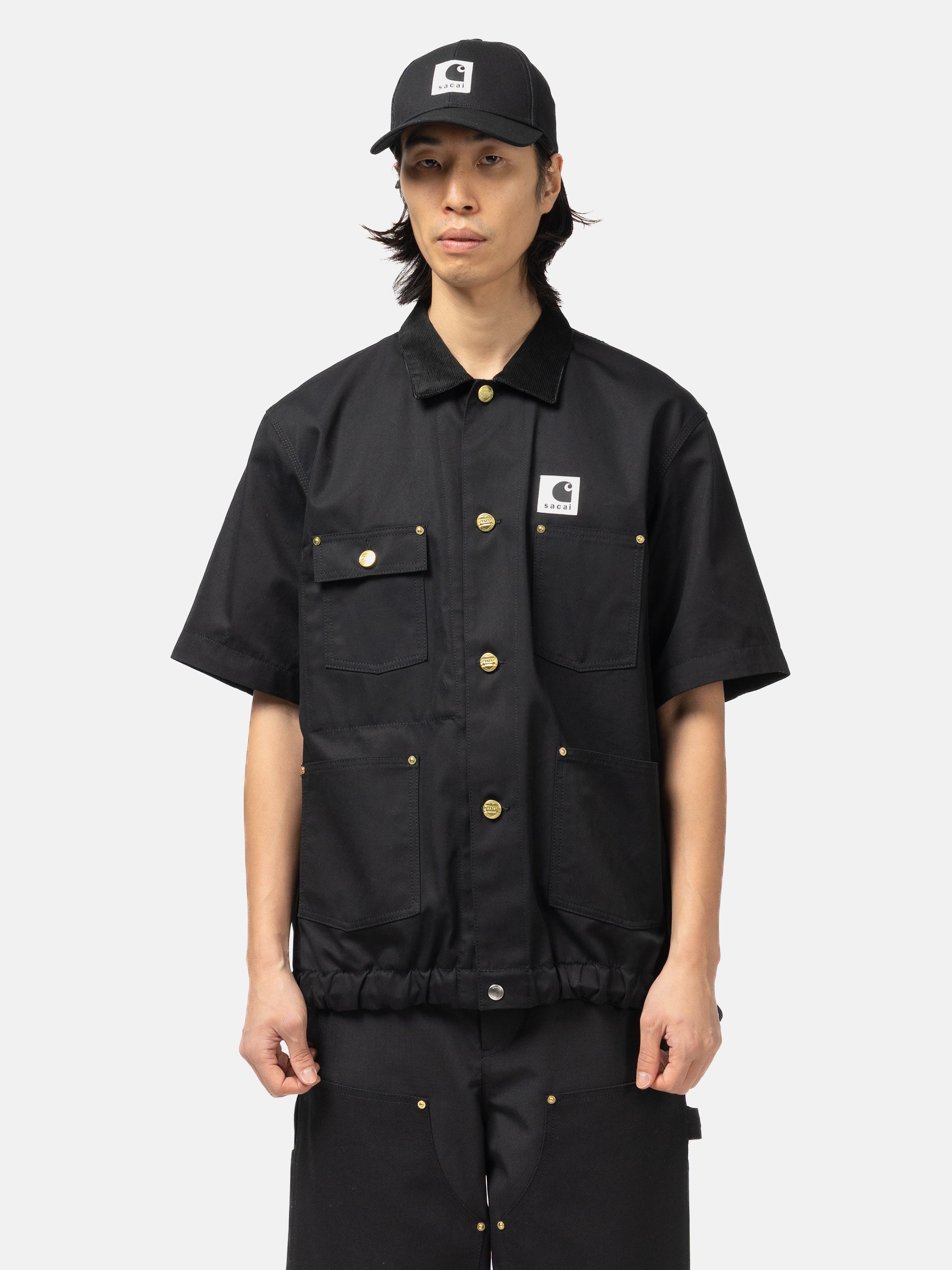 x Carhartt WIP Duck Shirt Black | HAVEN