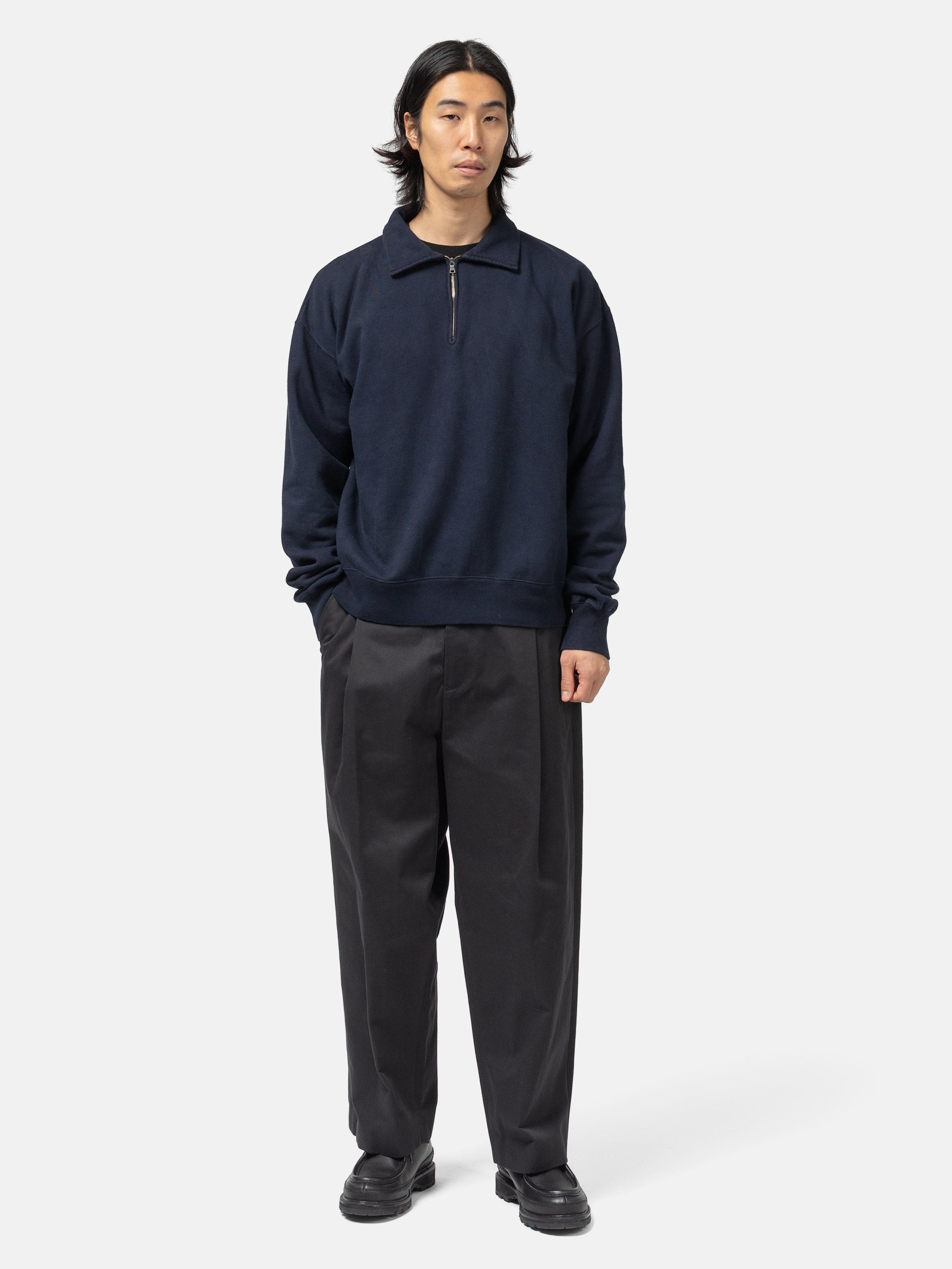 URU-Half-Zip-Sweat-Dark-Navy-2