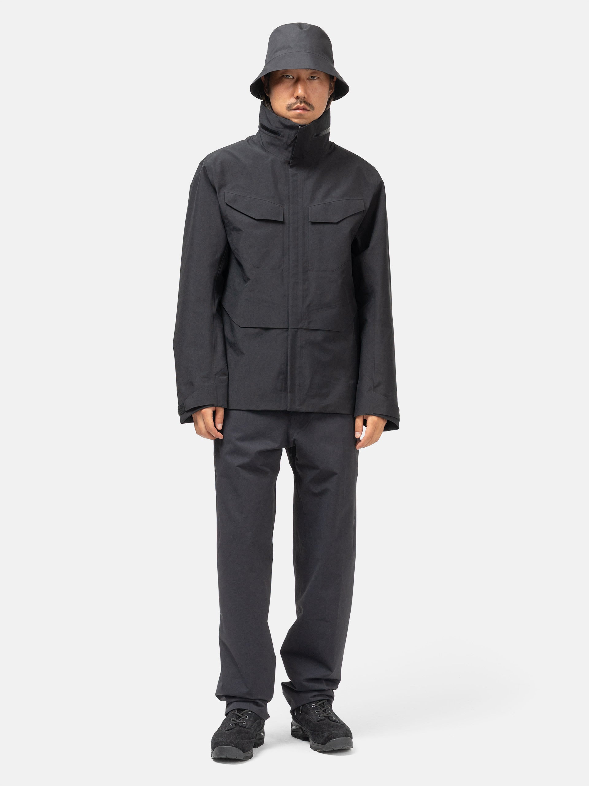 Veilance Mionn Insulated Overshirt Black | HAVEN