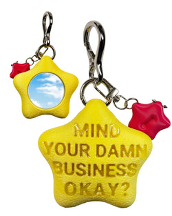 リボンバームキーチェーン - Angelic Blue - JIMI | 60% - アジア