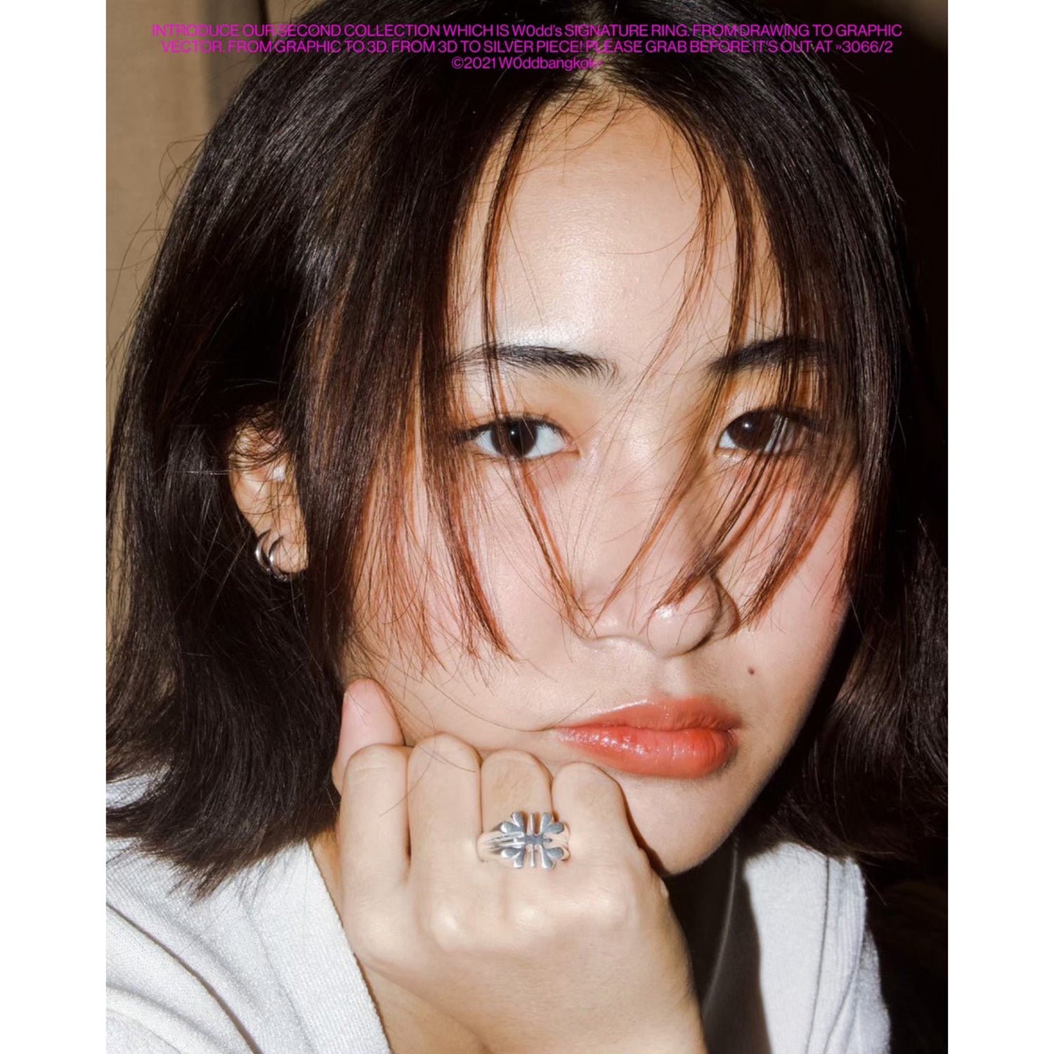 W0dd Bangkok】W0dd SGINATURE RING / ウッドシグネチャーリング