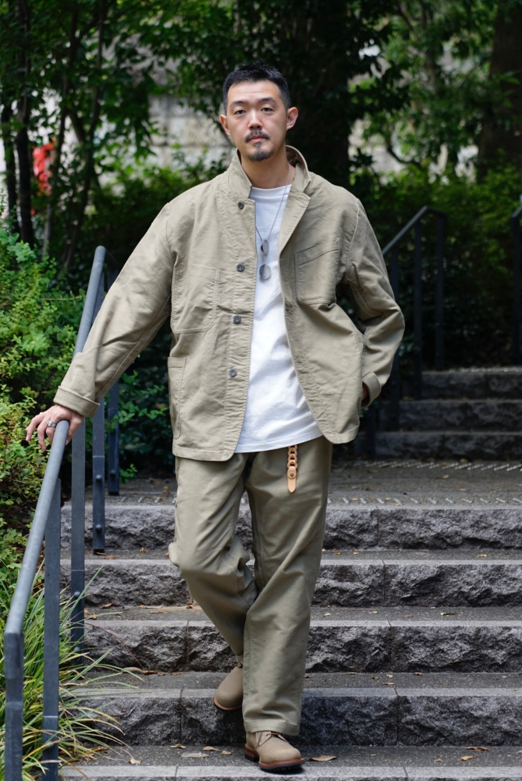 使い勝手抜群のジャケット》WORK SUIT JACKET - MOLESKIN – ナイジェル