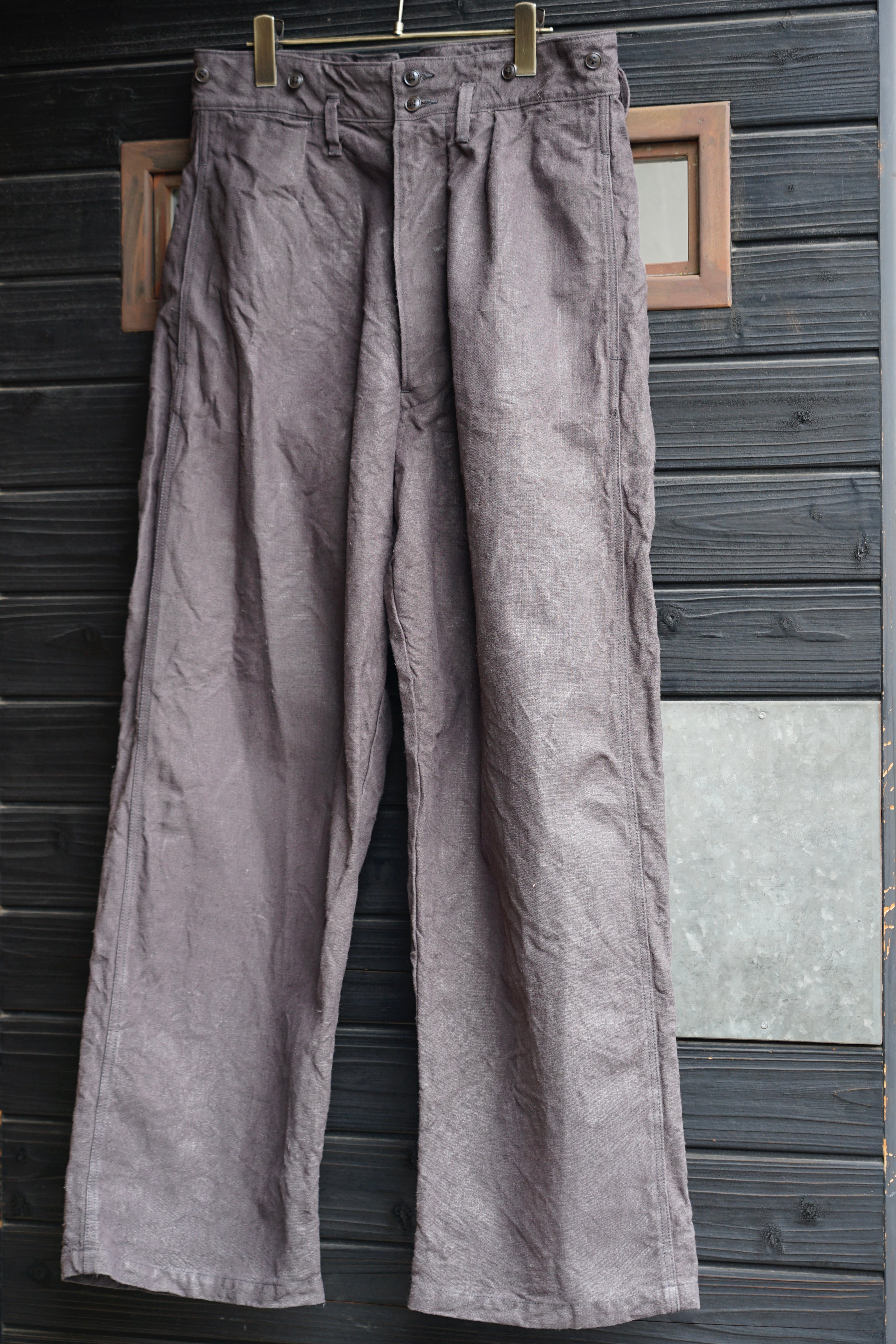 待望の再入荷》FRENCH WORK PANT HEMP – ナイジェル・ケーボン