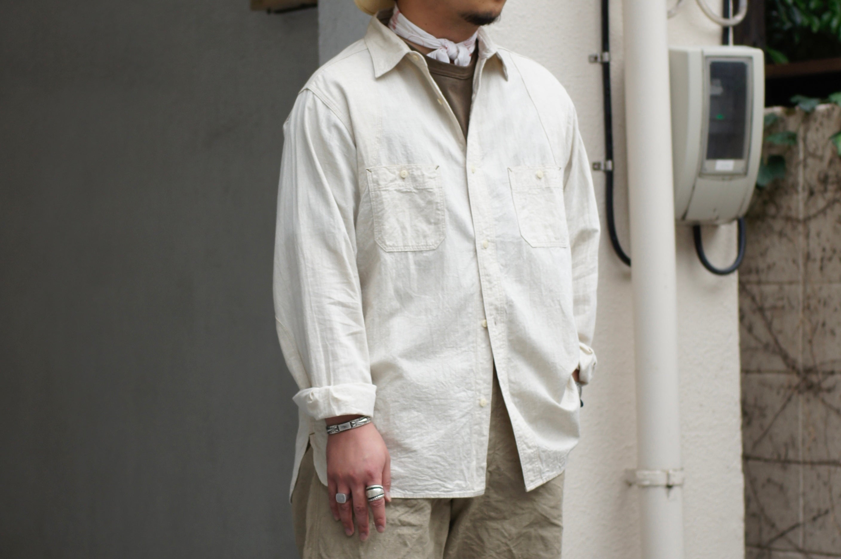 HIGH SUMMER COLLECTION》NEW MEDICAL SHIRT - COTTON / LINEN