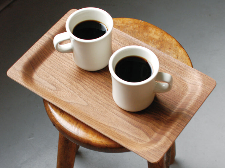 SCS tray 315x195mm / 13x8in walnut – KINTO USA, Inc