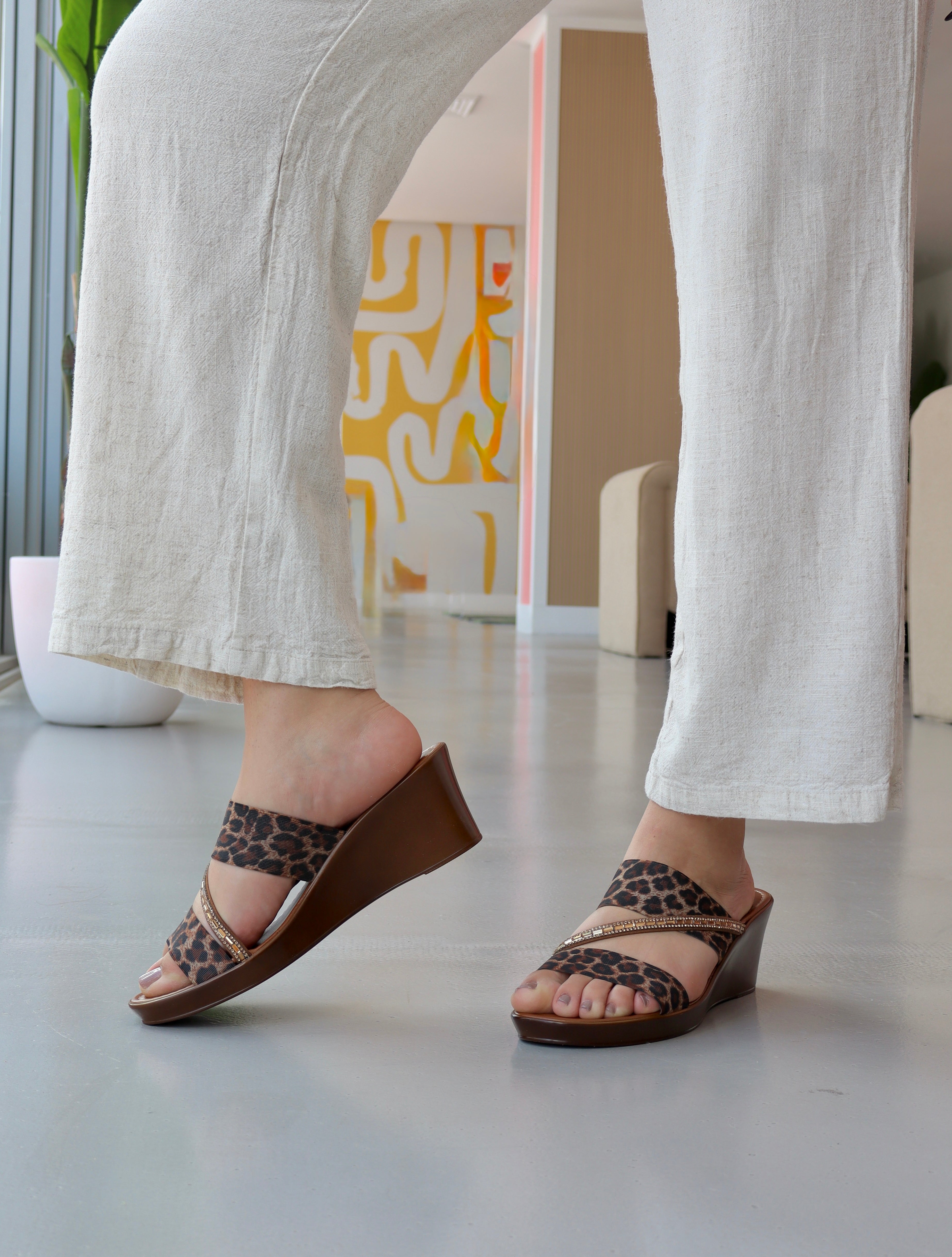 New Leopard Style Sandals for Summer 2025