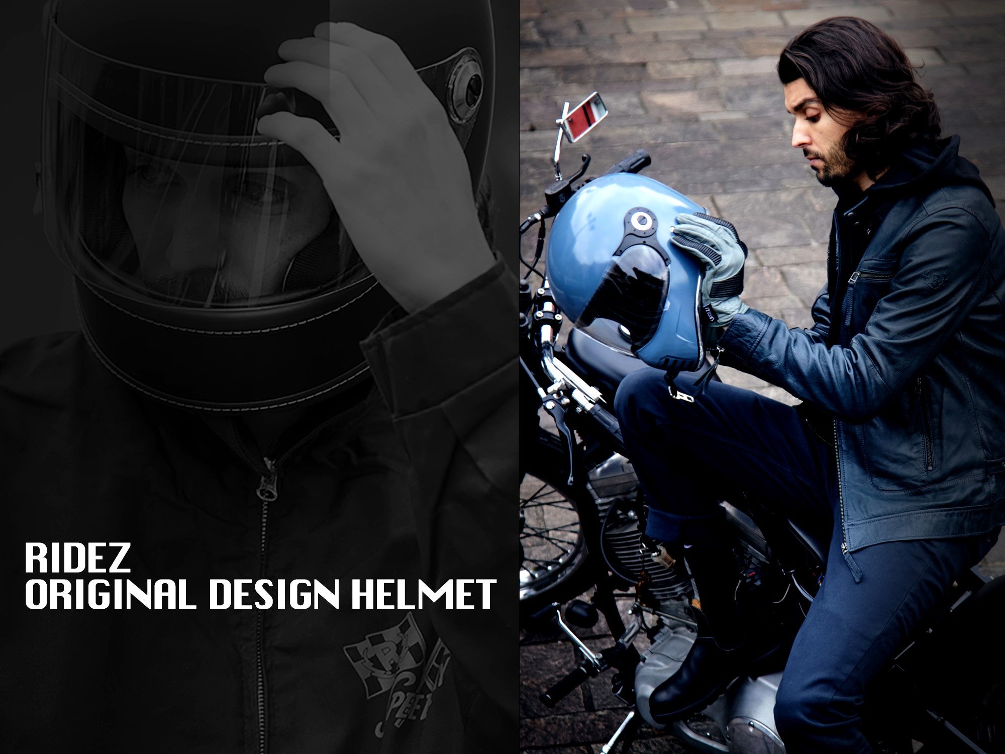 ネオレトロヘルメットに新色が登場！RIDEZ X ヘルメット レトロな